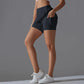 Yoga Skirt Badminton Tennis Skirt High Waist Breathable Sweat Skirt Quick Dry Elasticity Double Layer Yoga Skirt Inside Legging