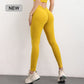 SOISOU Nylon Gym Yoga Pants Women Leggings For Fitness High Waist Long Pants Women Hip Push UP Tights Women Clothing 2 Types
