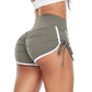 Side Drawstring Yoga Shorts for Fitness