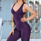 Backless Leggings One Piece Sexy Female Suit