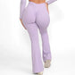 Butt Lifting Flare Scrunch Butt Leggings for Women Tummy Control Wide Leg Flared Yoga Pants