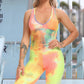 Backless Leggings One Piece Sexy Female Suit