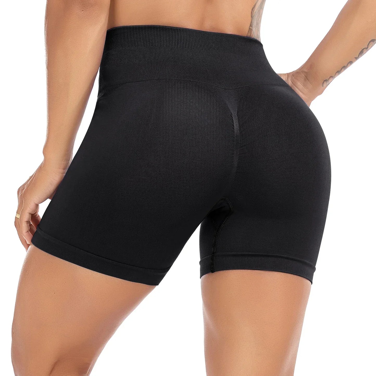 Fitness Yoga Women Seamless Shorts