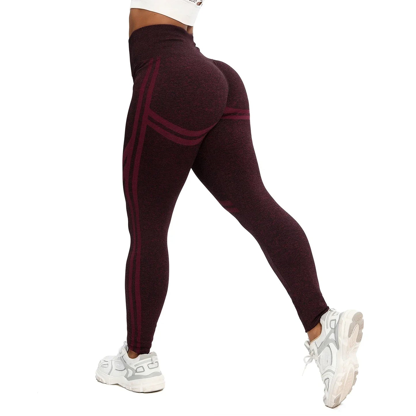 High Waist Push Up Workout Elastic Tights