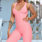 Backless Leggings One Piece Sexy Female Suit