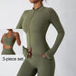 Yoga Set Women Gym Quick-drying Long-sleeved Coat Training Workout