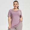 Oversized Long Hip Covering Women Yoga T-shirt Mesh Back Breathable Short Sleeve Running Fitness Top Running Shirts Sportswear