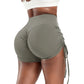 Side Drawstring Yoga Shorts for Fitness