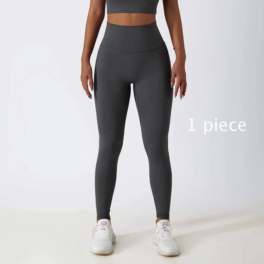 Yoga Set Women Gym Quick-drying Long-sleeved Coat Training Workout