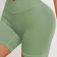 Women V Cross Waist Yoga Shorts 3.5 Workout Shorts Running Fitness Sports Shorts