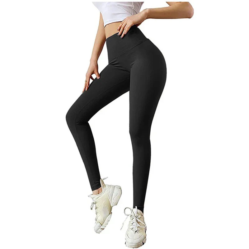 Yoga Pants Bow Tie Women Leggings Tights High Waist