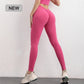 SOISOU Nylon Gym Yoga Pants Women Leggings For Fitness High Waist Long Pants Women Hip Push UP Tights Women Clothing 2 Types