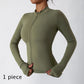 Yoga Set Women Gym Quick-drying Long-sleeved Coat Training Workout