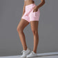 Yoga Skirt Badminton Tennis Skirt High Waist Breathable Sweat Skirt Quick Dry Elasticity Double Layer Yoga Skirt Inside Legging