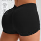 3 Piece Workout Shorts Womens Seamless High Waist Butt Lifting Scrunch Yoga Gym Shorts