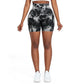 Tie-dyed Seamless Yoga Shorts