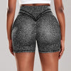 Dot Print Yoga Shorts for Fitness