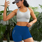 Fitness Shorts Female Tight Cycling Yoga Breathable Sports Pants High Waist
