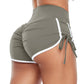 Drawstring Yoga Shorts for Fitness