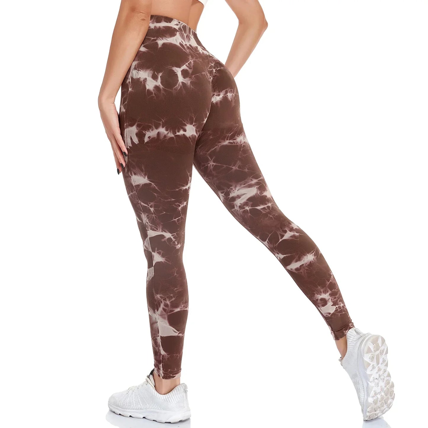 Tie-dyed Leggings Seamless Yoga Pant