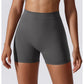 Women's Sexy Stretch Yoga Shorts With Hip Lifting And Abdominal Tightening Tight Fitness Wearing Running Pants Externally
