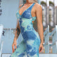 Backless Leggings One Piece Sexy Female Suit
