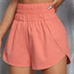 Women Running Shorts Ladies Shorts High Waist Elastic Push Up