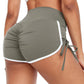 Drawstring Yoga Shorts for Fitness