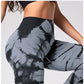 Seamless Leggings for Women Fitness Yoga Pants High Waist Tie Dye Legging Workout Scrunch Butt Lifting Sports Gym Tights Woman