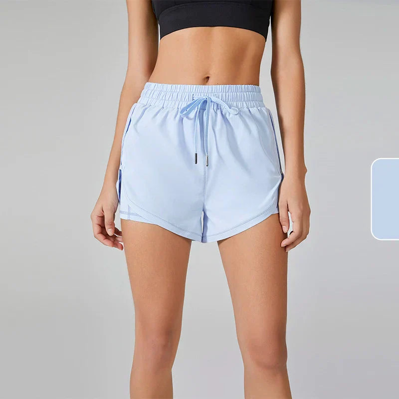 Yoga Shorts Women Fitness Top Spandex Neon Elastic Running Workout Short Leggings For Ladies Gym Sport Shorts Fitness Sportwear