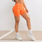 Women V Cross Waist Yoga Shorts 3.5 Workout Shorts Running Fitness Sports Shorts