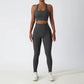 Yoga Set Women Gym Quick-drying Long-sleeved Coat Training Workout
