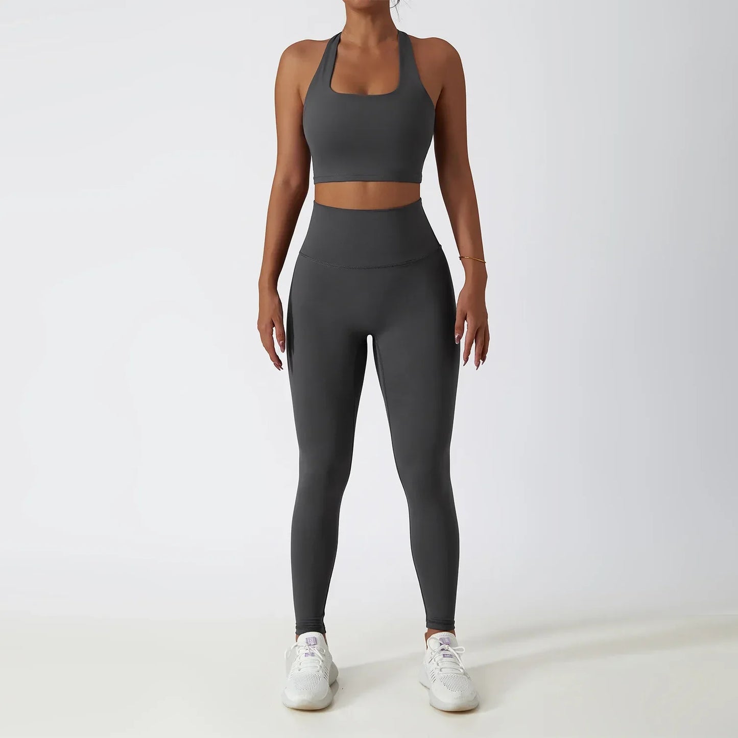 Yoga Set Women Gym Quick-drying Long-sleeved Coat Training Workout