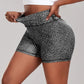 Dot Print Yoga Shorts for Fitness