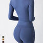 Yoga Set Women Gym Quick-drying Long-sleeved Coat Training Workout