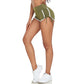 Drawstring Yoga Shorts for Fitness