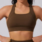 Women Zip Yoga Jacket Outdoor Running Sports Jacket Gym Push Up Fitness Long Sleeved Jacket Quick Drying Thumb Button Yoga Top