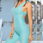 Backless Leggings One Piece Sexy Female Suit