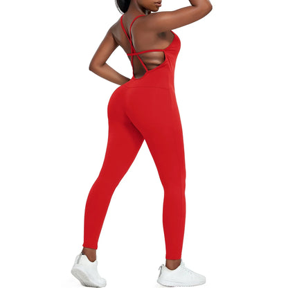 Yoga Women Sexy Sleeveless Tracksuit