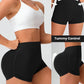 3 Piece Workout Shorts Womens Seamless High Waist Butt Lifting Scrunch Yoga Gym Shorts