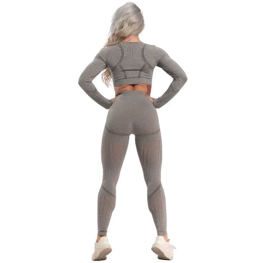 Yoga Pants Long Sleeve Workout Top