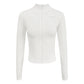 Women BUM New Sculpting Jacket Running Elasticity Yoga Jacket Slim