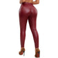 Leather Women Fashion Thick Leather Pant