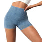 Seamless Knitted Buttock Sports New Shorts Running Yoga Fitness Pants Tight Quick Dry Training Yoga Shorts Women