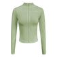 Women BUM New Sculpting Jacket Running Elasticity Yoga Jacket Slim