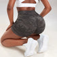 Camouflage Print Yoga Fitness Shorts