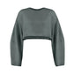 Women Sports Crop Top T-Shirts Gym Clothing Yoga Loose Tops Long Sleeve Sportswear Workout Clothing Fitness Smock Spring Autumn